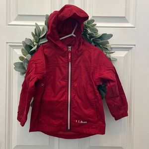 LL Bean Kids Windbreaker, Size 4T
